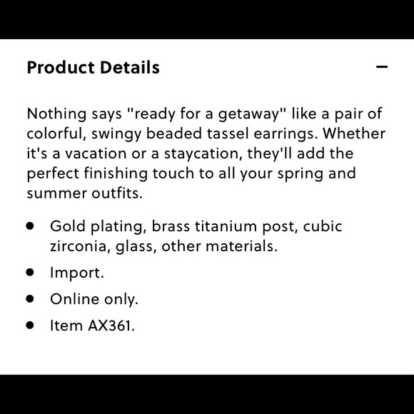 ⭐️ HOST PICK ⭐️NWT J. Crew beaded tassel earrings. 1.75” long - Picture 5 of 9